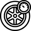 wheel-and-manometer